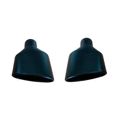Colas RS3 / RS4 / RS5 / RS6 Negro Mate - Par (Izq+Der)
