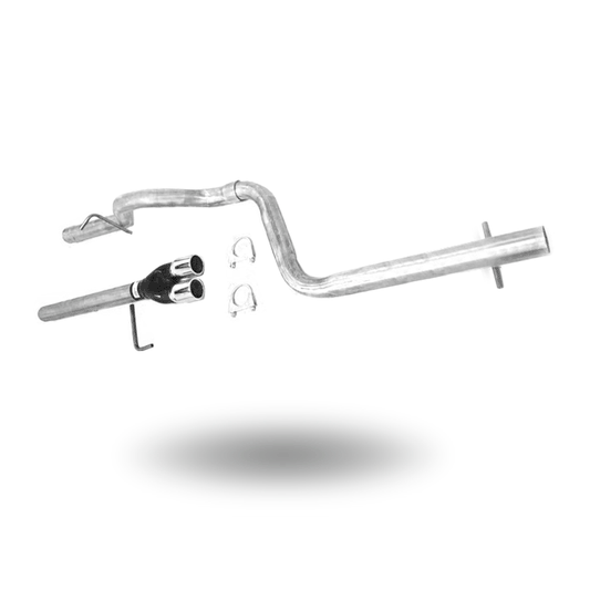 STRAIGHT EXHAUST LINE 60mm - SEAT LEON 1M