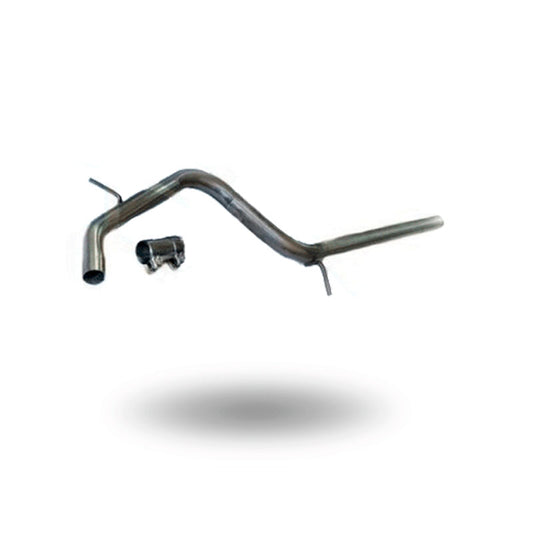 STRAIGHT EXHAUST LINE WITH DOUBLE OUTLET MUFFLERS - GOLF 6